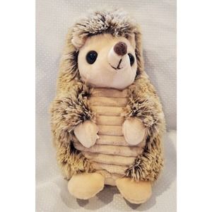 Hugfun International 8" Brown Hedgehog 261487 Stuffed Animal Plush Toy